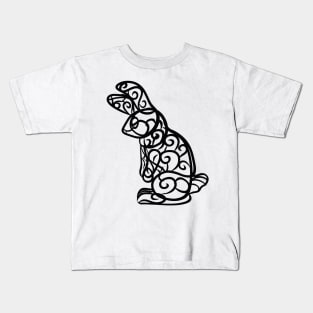 Abstract fancy bunny t-shirt mugs and magnet Kids T-Shirt